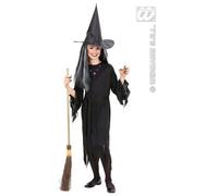 Widmann 02508 Costume De Sorci¿Re 158cm 11/13 Robe , Ceinture, Cape Blanc