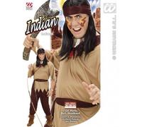 Widmann 02742 Indian Costume M Blanc