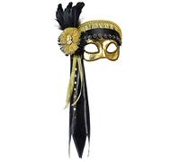 WIDMANN 03877 - Deluxe masque pour les yeux Cleopatra, Egypte, Pharaon, Costumes de carnaval, Carnaval