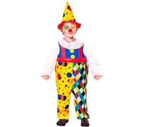 W WIDMANN MILANO Party Fashion - Costume enfant clown, combinaison, oiseau de plaisir, déguisements de carnaval