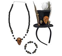 Widmann 07802 Voodoo Priesterrier Noir Taille Unique