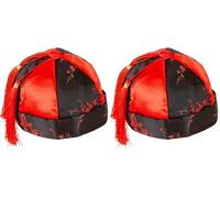 Widmann 10672 10672 Chapeau chinois Mandarine Chapeau de fête à thème Carnaval Homme Multicolore Taille unique