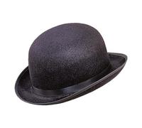 Widmann vd-wdm2479l Grand Chapeau Melon en Feutre, Noir, Taille Unique
