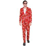 widmann 30734 Costume COMPLETO BUON NATALE PARTY FASHION XL