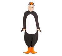 Widmann 34589 Déguisement de pingouins pour enfants, multicolore, 110 cm/3-4 ans