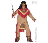 Widmann 36676 Costume Indien Taureau De S¿Ance 5/7 Cm 128 Rouge