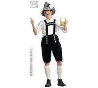 Widmann 37313 Costume Bavarois L Pantalon Avec Bretelles Multicolore