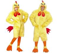 Déguisement Poussin Pelucheux Grande Taille - (44/48) Multicolore
