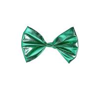 WIDMANN 53755 - Papillon Effet Métallique, Adult Unisex, 10's, 20's, Burlesque, Cabaret, Nouvel an, Spectacle, Carnaval, Couleur Vert
