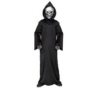 W WIDMANN MILANO Party Fashion - Costume Enfant Faucheur, Démon, Fossoyeur, Grim Reaper, Costumes de Mardi Gras, Halloween