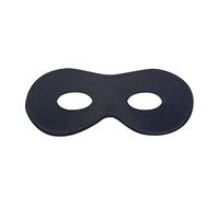 WIDMANN 6400C - Masque Domino Caprice pour Adultes et Femmes, Carnaval vénitien, Théâtre, Soirées à thème, Couleur Noir