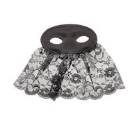 Widmann 64531 64531 Masque pour les yeux Carmen avec voile Accessoire de bal masqué, fête à thème, carnaval, femme, multicolore