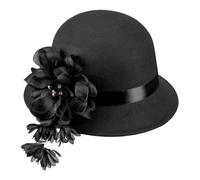 Widmann 68561 68561 Chapeau des années 20, aspect laine, style Charleston, pour fête à thème, carnaval, femme, multicolore, taille unique