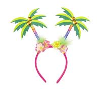 WIDMANN MILANO PARTY FASHION W 68591 - Serre-tête avec palmiers pour adultes, plage, hawaïen, tropical, fête à thème, carnaval