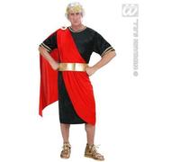 Widmann 70452 Coutume Nerone M Tunique , Ceinture, Couronne De Laurier ) Rouge