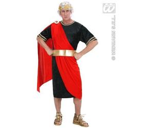 Widmann 70452 Coutume Nerone M Tunique , Ceinture, Couronne De Laurier ) Rouge