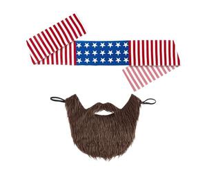 Widmann 74603 ? Easy Rider Bandeau Cheveux et Barbe
