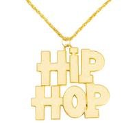 WIDMANN MILANO PARTY FASHION W Hip Hop Jouet, Motif Lettres, 10043631, Multicolore, Taille Unique