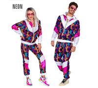 Widmann 80's Disco Shell Suit (Jacket, Pants) (S) Different Colors