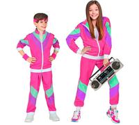 Widmann 80's Shell Suit (Jacket, Pants) (164 cm / 14-16 Years) Turquoise / Light