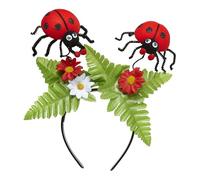 Widmann 9413L - Serre-tête coccinelle avec fleurs, motif animalier, accessoire