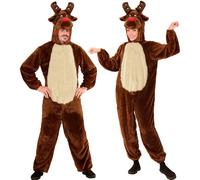 Widmann 97165 costume RENNA IN PELUCHE SOFT XL - h 190 cm
