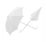 Widmann - Ac1301 - Ombrelle Blanche Diam 56cm et Longueur 70cm