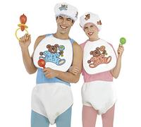 Widmann - AC1575 - Set bebe adulte ( bonnet+couche+bavoir) assorti