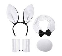 Set De Lapin Bunny Noir Et Blanc - Noir / blanc - Taille Unique
