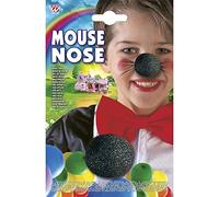 Nez Clown Mousse Enfant Noir - Noir - Taille Unique noir