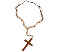 Widmann - Ac3032 - Rosaire | Collier comme accessoire de costume pour les costumes de moine, de prêtre, de nonne et d’église, pour le carnaval
