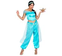 Widmann - Costume Aladdin - Gilet, pantalon, écharpe, turban - XXL - Plusieurs couleurs
