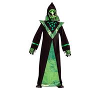 Widmann Alien (Tunic, Hooded Mask) (140 cm / 8-10 Years) Different Colors