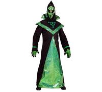 Widmann S.r.l. – Costume – Alien – Tunique et masque à capuche – Taille L – Différentes couleurs