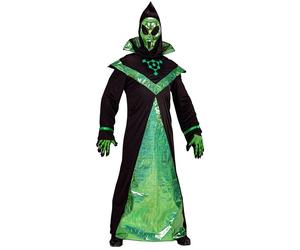 Widmann Alien (Tunic, Hooded Mask) (S) Different Colors