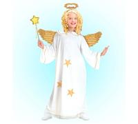 Widmann Angel (Dress, Halo) (104 cm / 2-3 Years) White