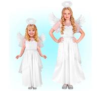 Widmann Angel (Dress, Wings, Halo) (L) White