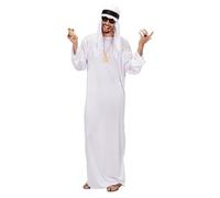 Widmann Arab Sheik (Tunic, Headdress) (S) White
