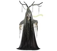 Widmann ? Arbre Halloween ensorcelé parlante unisex-adult, noir, taille unique, vd-wdm07109