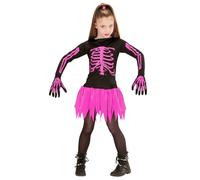 Widmann Ballerinia Skeleton (Shirt, Skirt, Gloves) (128 cm / 5-7 Years) Differen