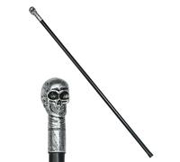 W WIDMANN MILANO Party Fashion, Bâton Teschio, Design unique avec crâne en relief, matériaux durables, polyvalent pour Halloween, confort ergonomique, entretien facile