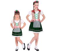 Widmann Bavarian (Dirndl, Headpiece) (140 cm / 8-10 Years) Different Colors