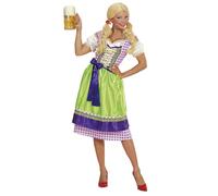 W WIDMANN MILANO Party Fashion - Costume Bavaroise, robe, culotte, costume traditionnel, fête de la bière, fête populaire, déguisements de carnaval