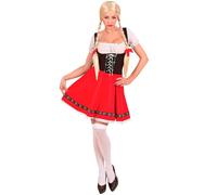 Widmann Milano Costume bavarois Heidi – Robe traditionnelle, fête de la bière, déguisement carnaval