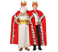 Widmann Biblical/Royal King (Cape, Crown) (128 cm / 5-7 Years) Red