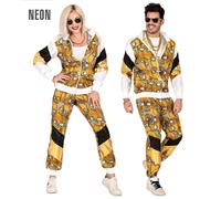 W WIDMANN MILANO Party Fashion - Survêtement déguisement, Halloween, tenue d'horreur des années 80, survêtement de jogging pour carnaval et fête