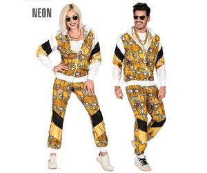 Widmann Black/Gold Skulls Shell Suit (Jacket, Pants) (M) Different Colors