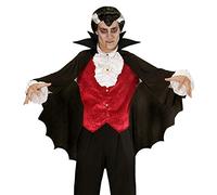 WIDMANN "BLACK VAMPIRE CAPE WITH STAND-UP COLLAR" 100 cm - size suitable for child and adult -