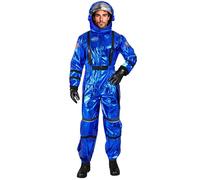 Widmann Blue Astronaut (Jumpsuit, Helmet) (M) Blue