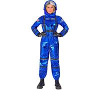 W WIDMANN MILANO Déguisement Astronaute femme – Combinaison spatiale avec casque – Carnaval